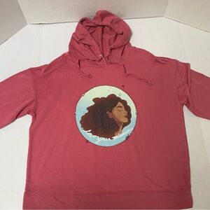 Feeling Proud Graphic Cotton Hoodie women size Large